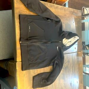 NIKE black Hoodie boys Large